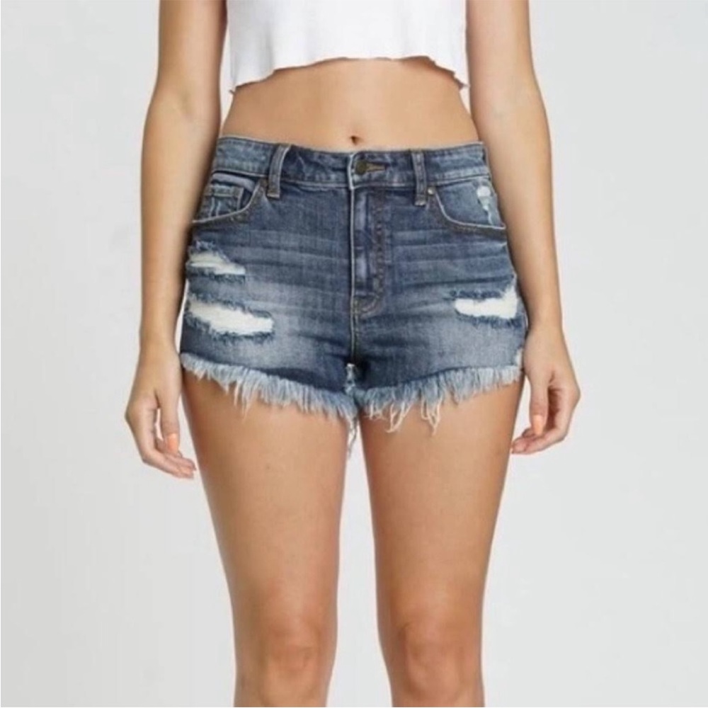 Eunina Lulu High Rise Cutoff Shortie